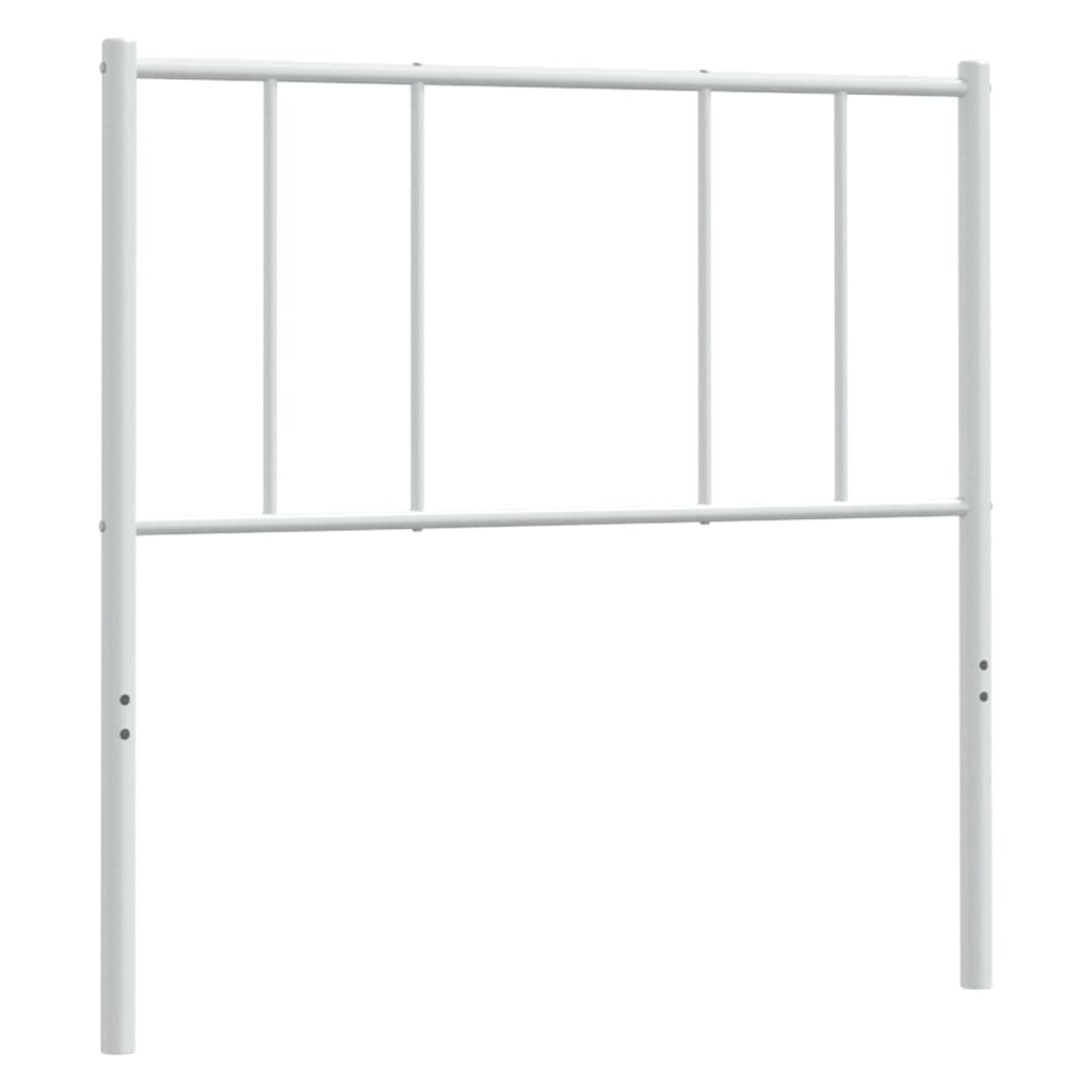 Ersatz-Kopfteil Metall Schwarz 80 cm