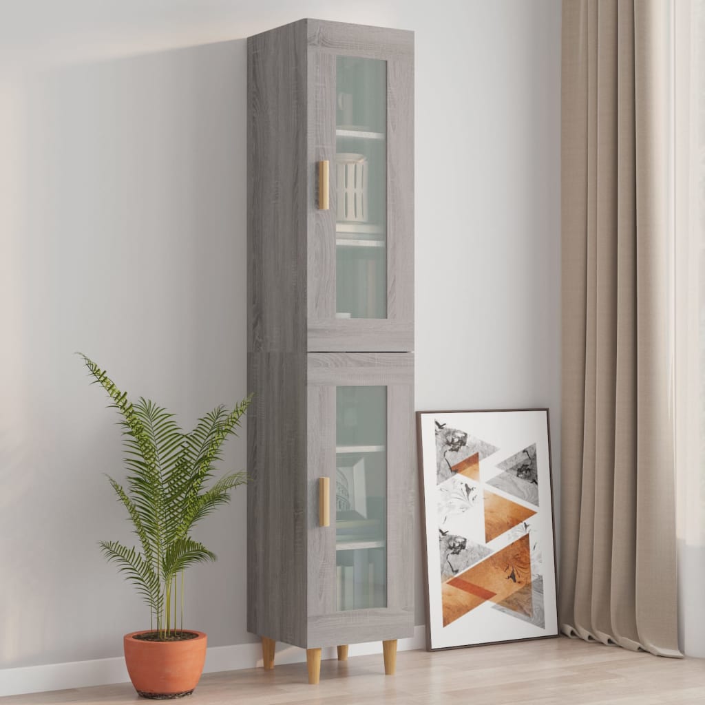 Hängeschrank Weiß 34,5x34x90 cm