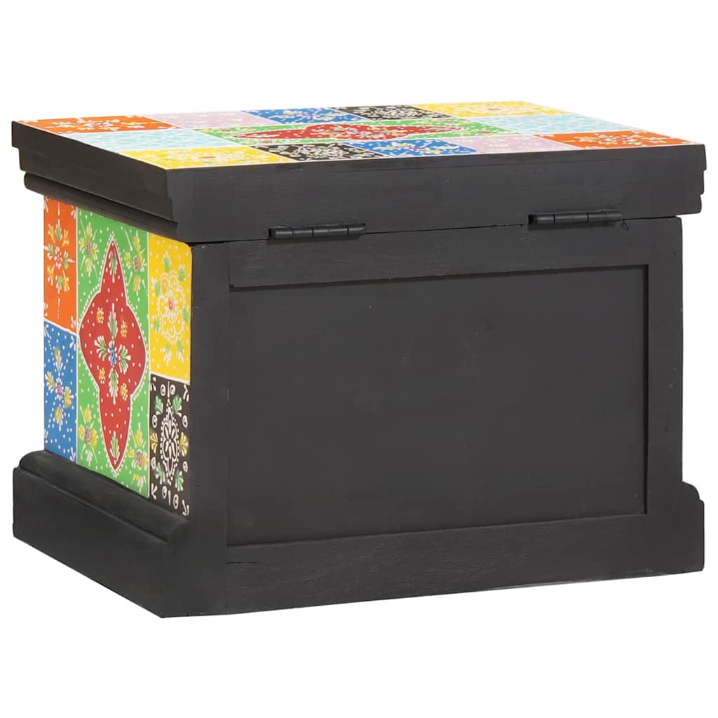Aufbewahrungsbox Mehrfarbig 60 x 40 x 40 cm Massivholz Mango