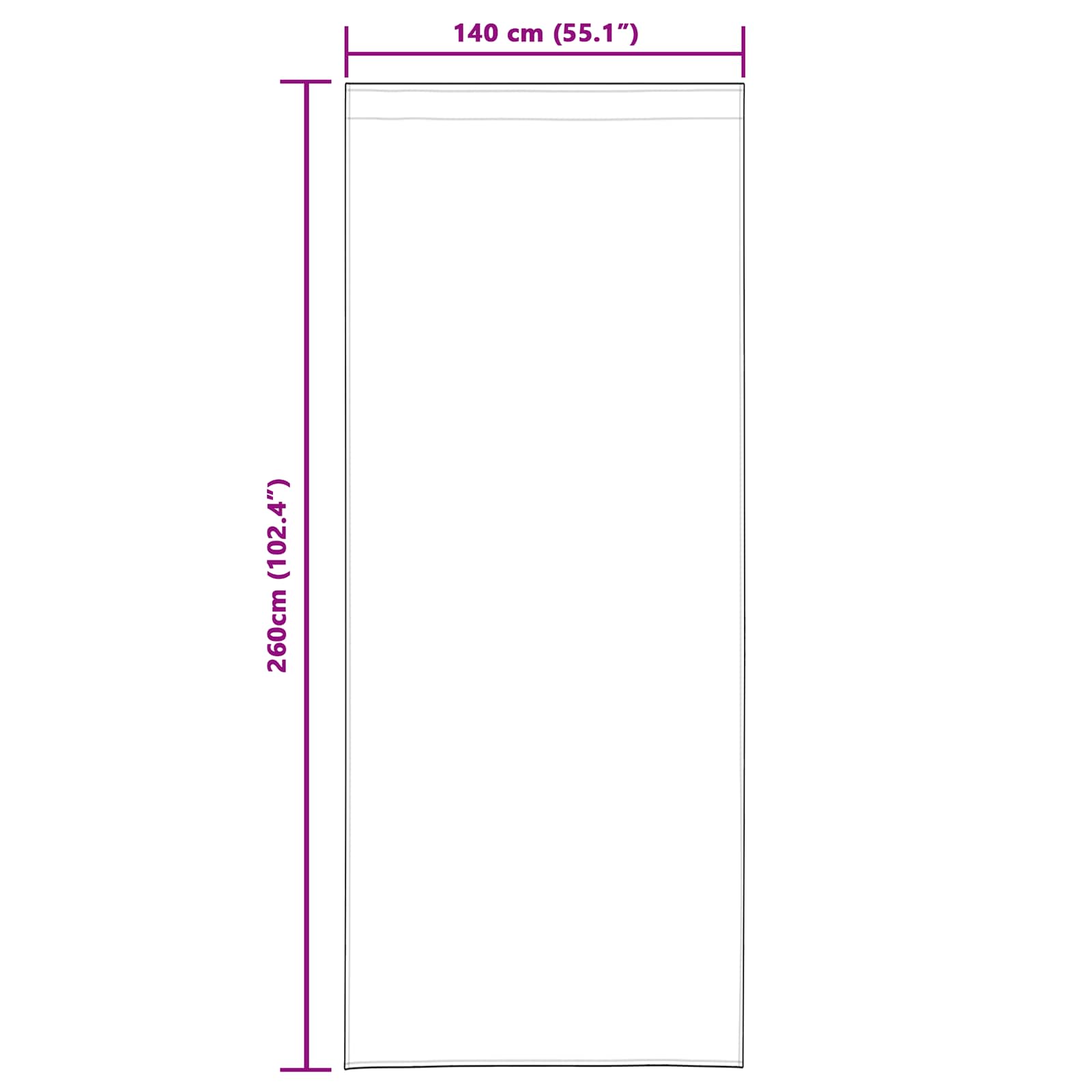 Verdunkelungsvorhänge 2 pcs Schwarz 140 x 140 cm Samt