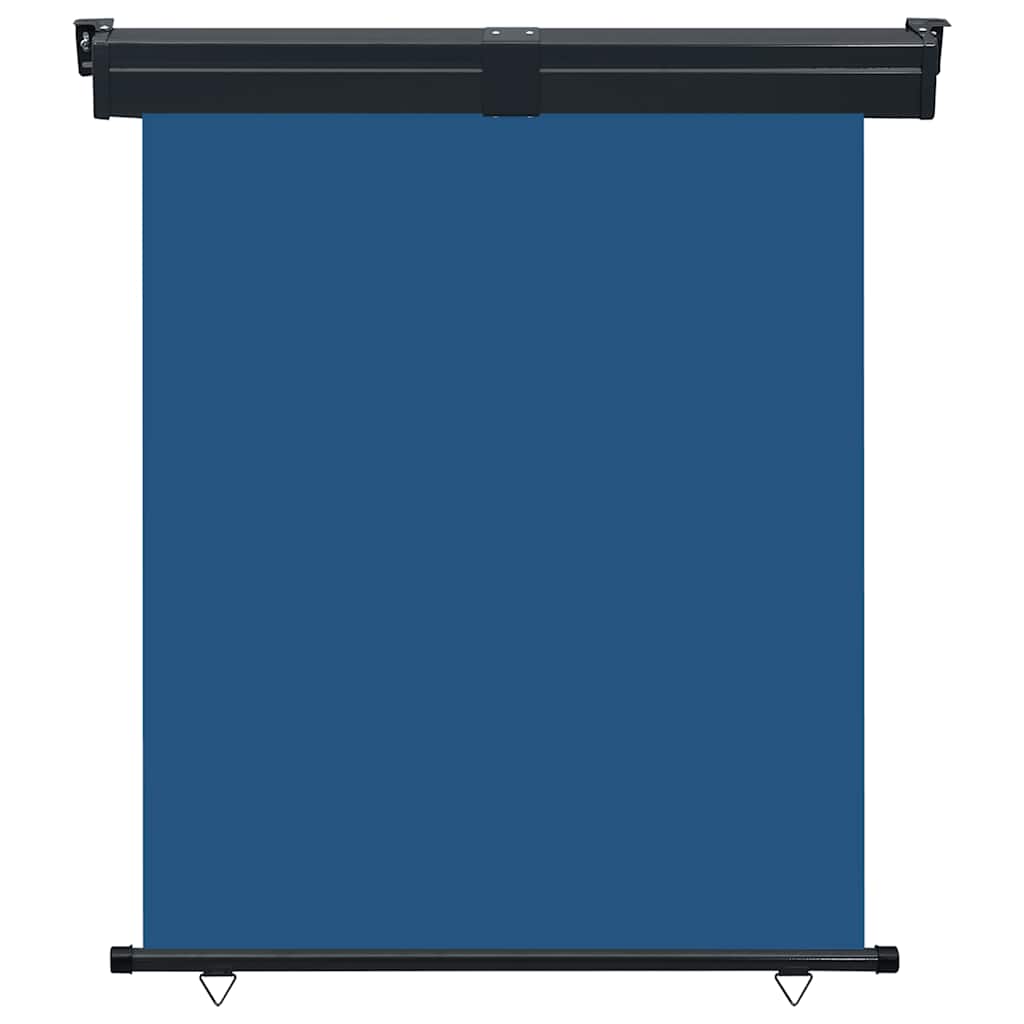 Balkon Seitenmarkise 60 x 250 cm 100% Polyester Eisen Stahl