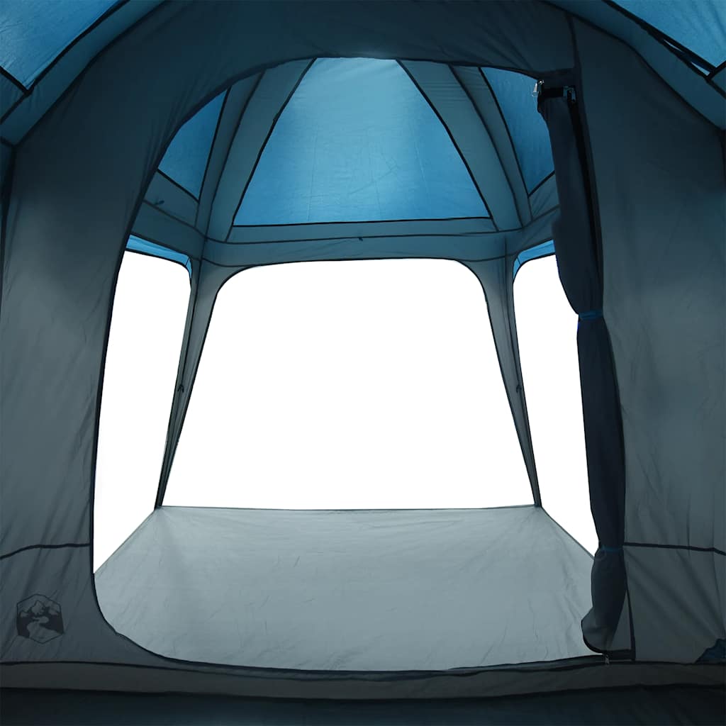 Campingzelt mit Vorzelt 5 Personen Grün Wasserdicht