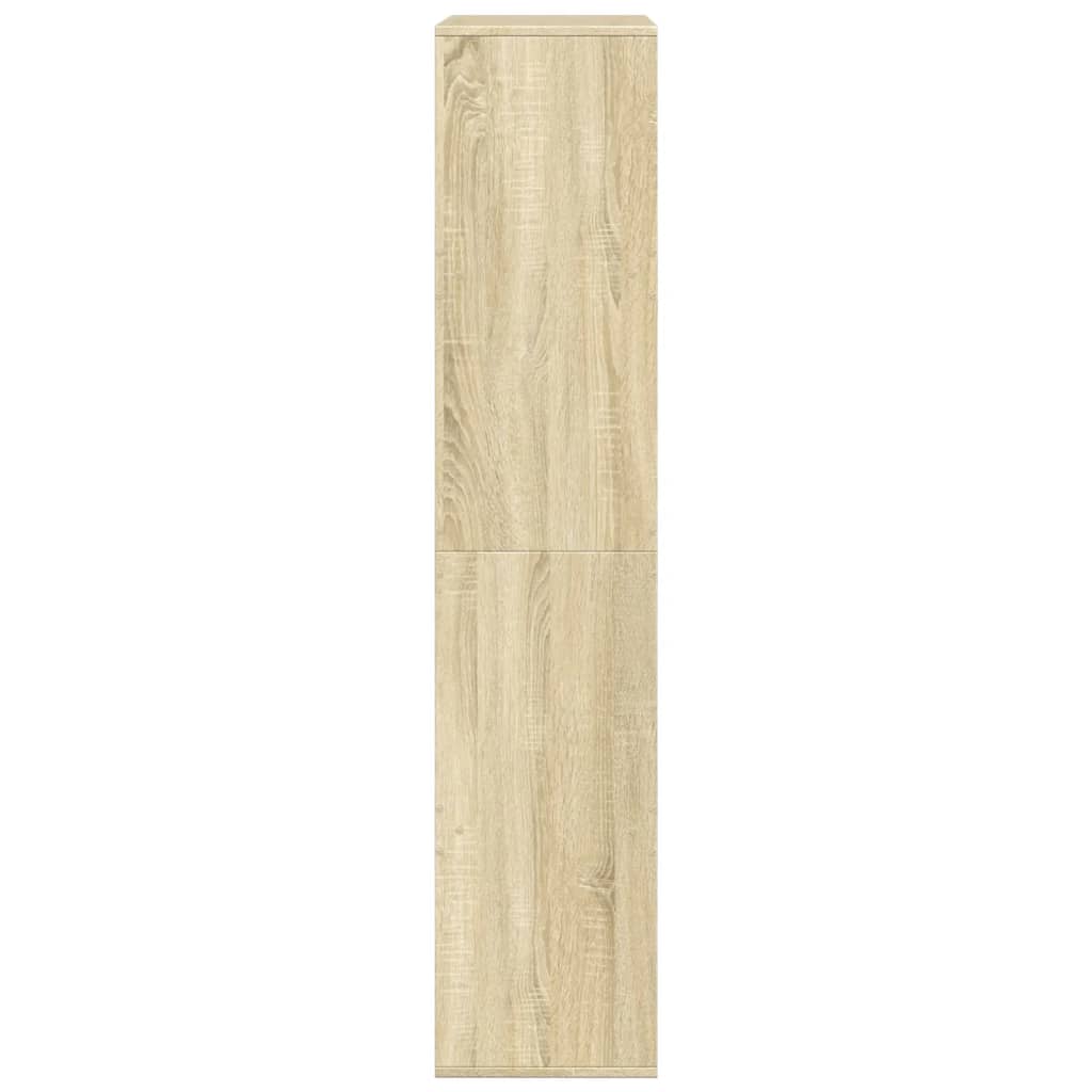 Bücherregal Weiß 100x33x135 cm Holzwerkstoff