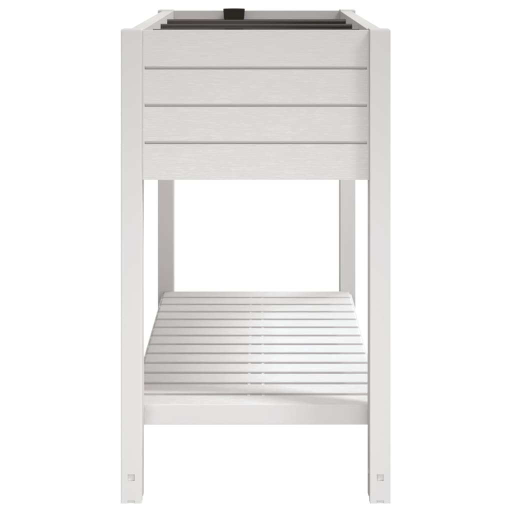 Hochbeet Hellbraun 110x45x79 cm Polypropylen