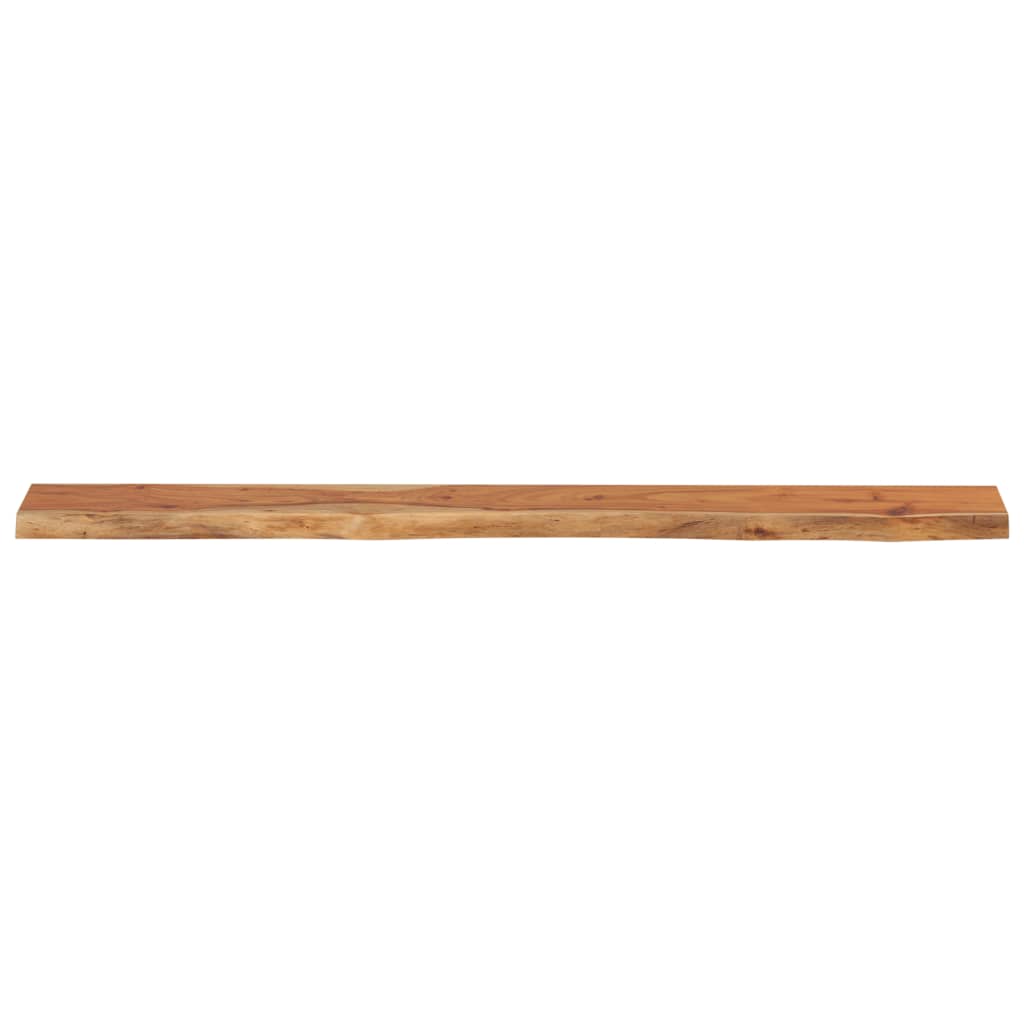 Wandregal 40x20x2,5 cm Rechteckig Massivholz Akazie Baumkante