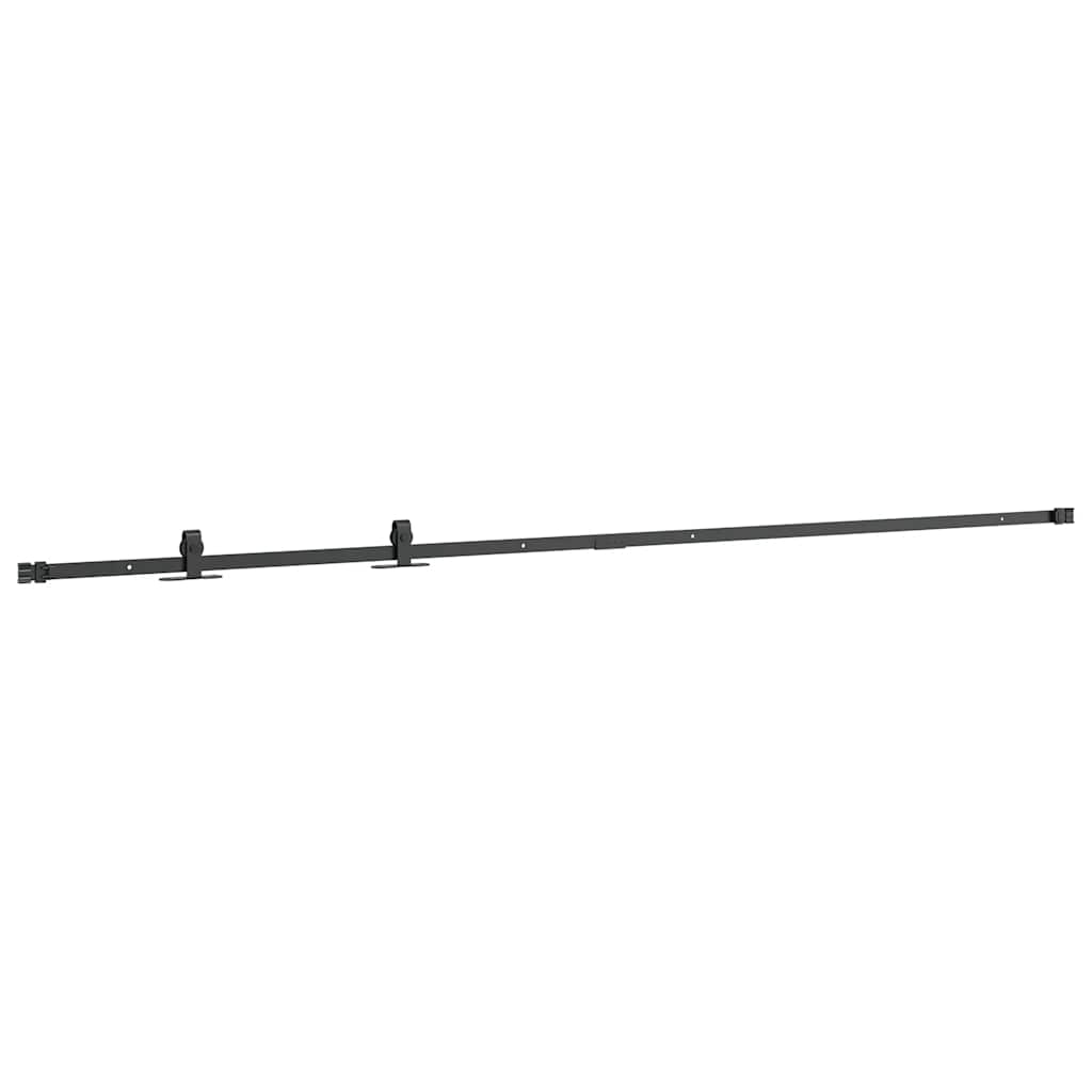 Schiebetürbeschlag Set für Schranktüren 91 cm Karbonstahl