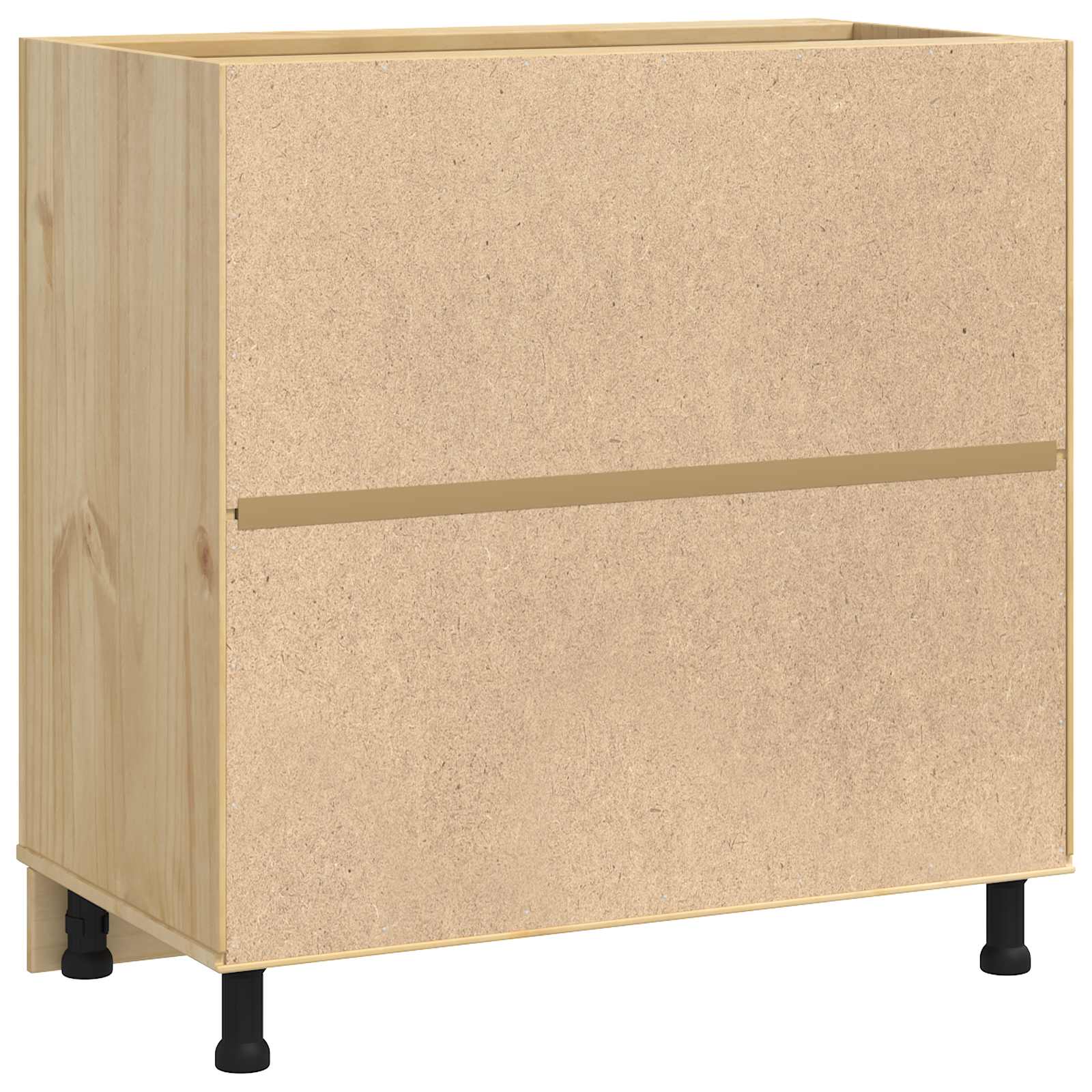 Schrank SKI Honigbraun 60 x 46 x 81,5 cm Massives Kiefernholz