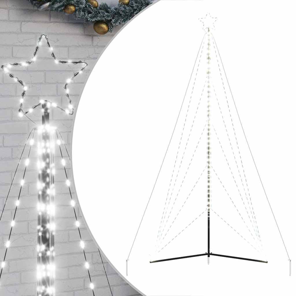 LED Weihnachtsbaum 363 LEDs Warmweiß 182 cm