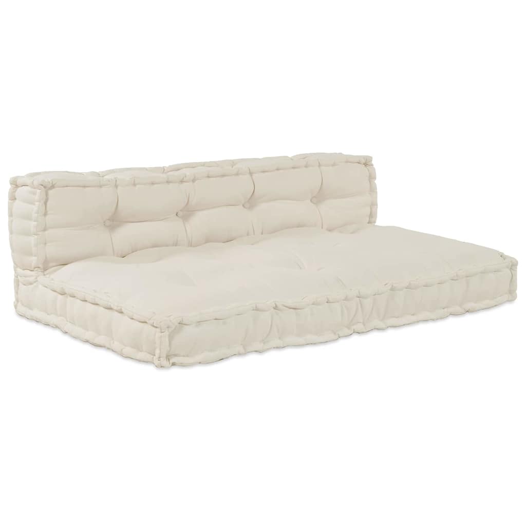 Palettensofa-Auflage Mehrfarbig Stoff Patchwork
