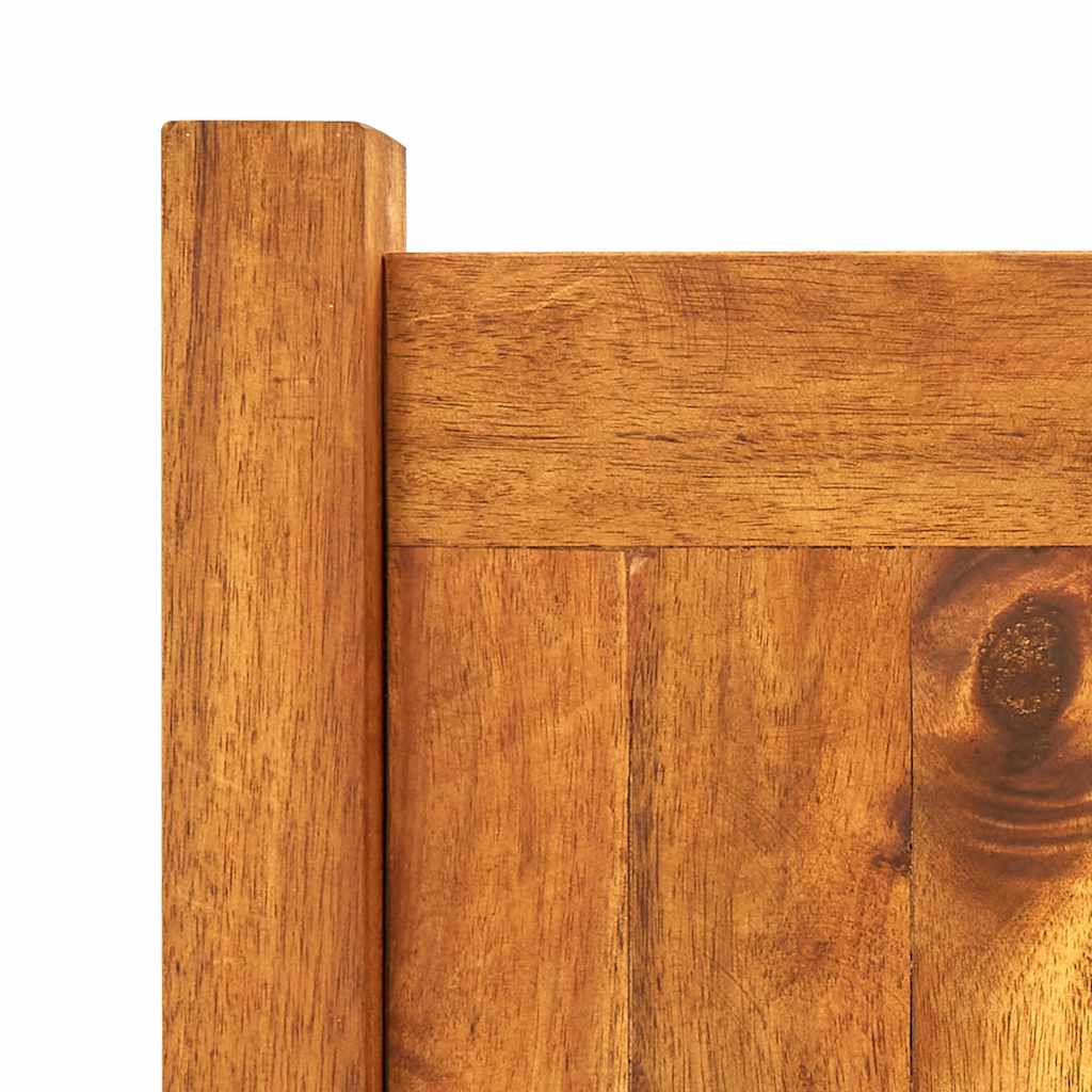 Garten-Hochbeet Akazienholz 76x27,6x25 cm