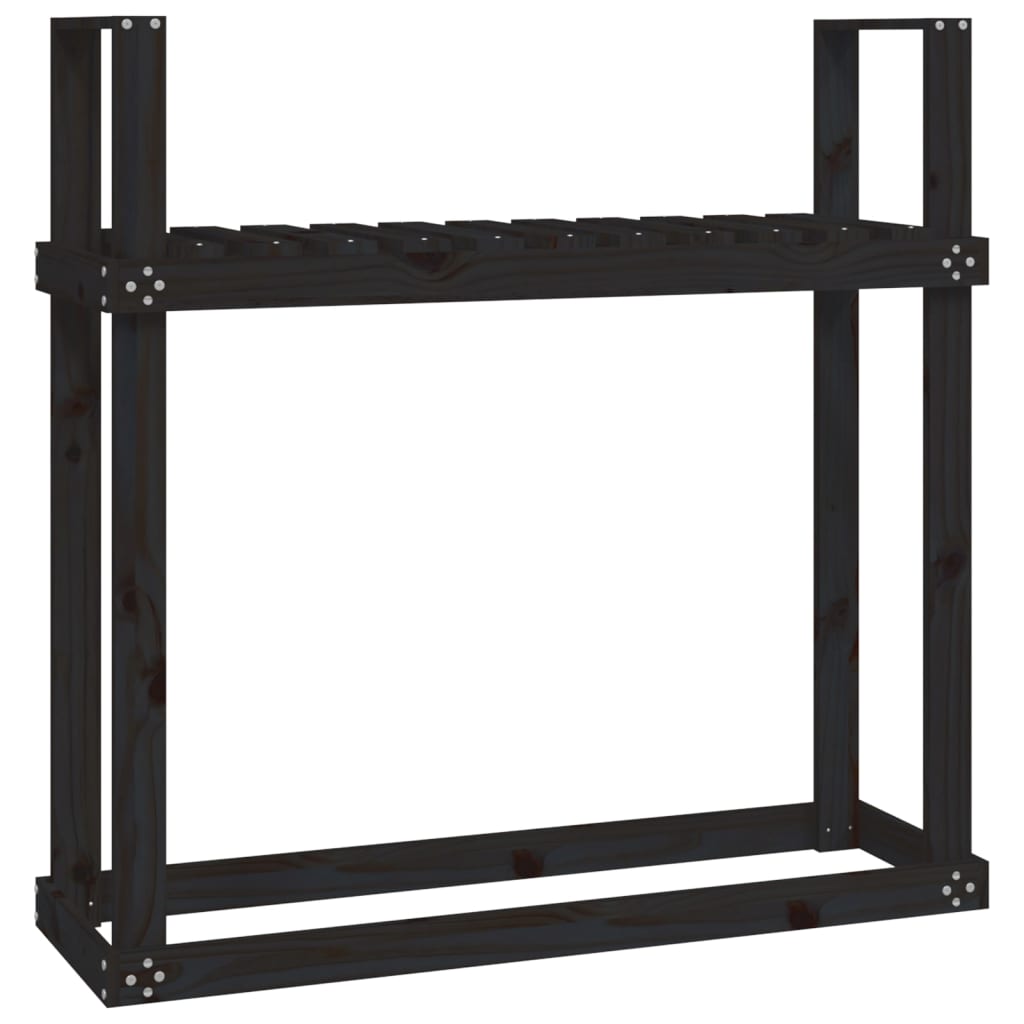 Kaminholzregal 110x35x108,5 cm Massivholz Kiefer