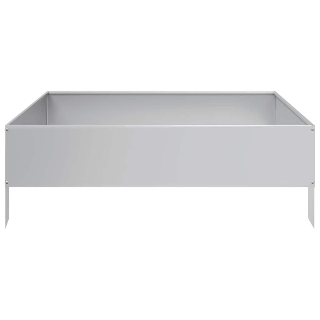 Hochbeet 100x100x18,5 cm Cortenstahl