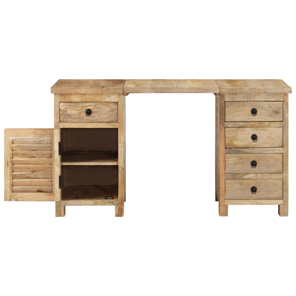 Schreibtisch Altholz Massiv 140x50x77 cm