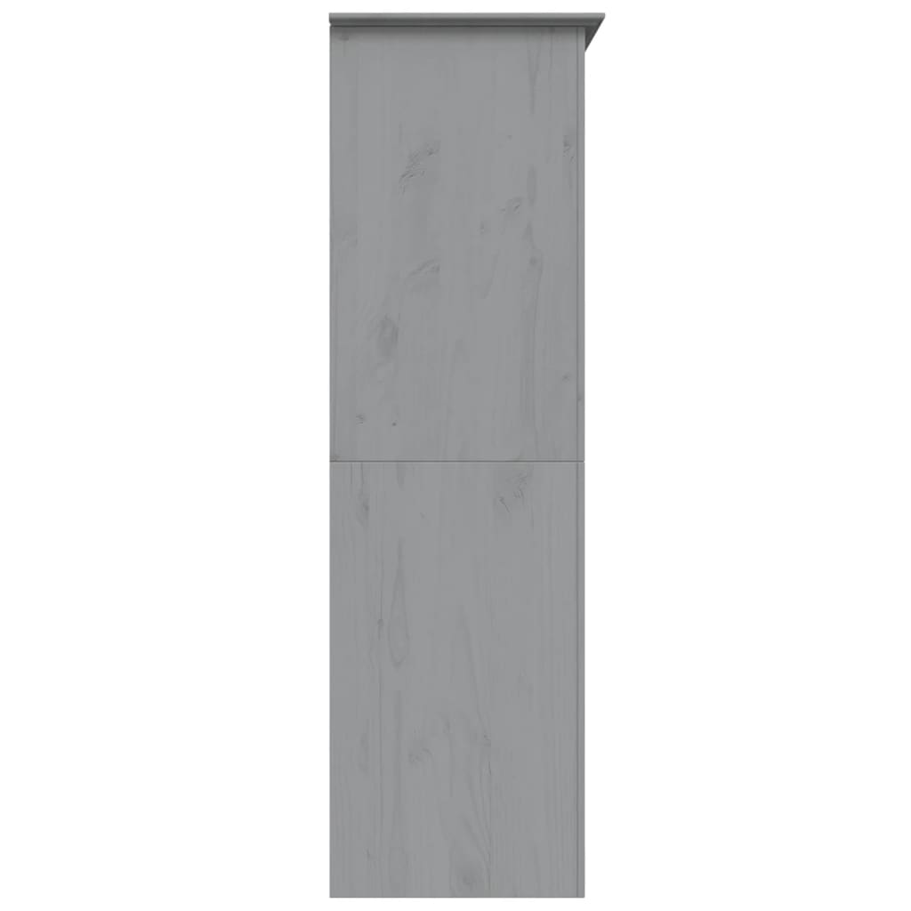 Kleiderschrank BODO Honigbraun 53,5 x 99 x 173 cm Holzwerkstoff