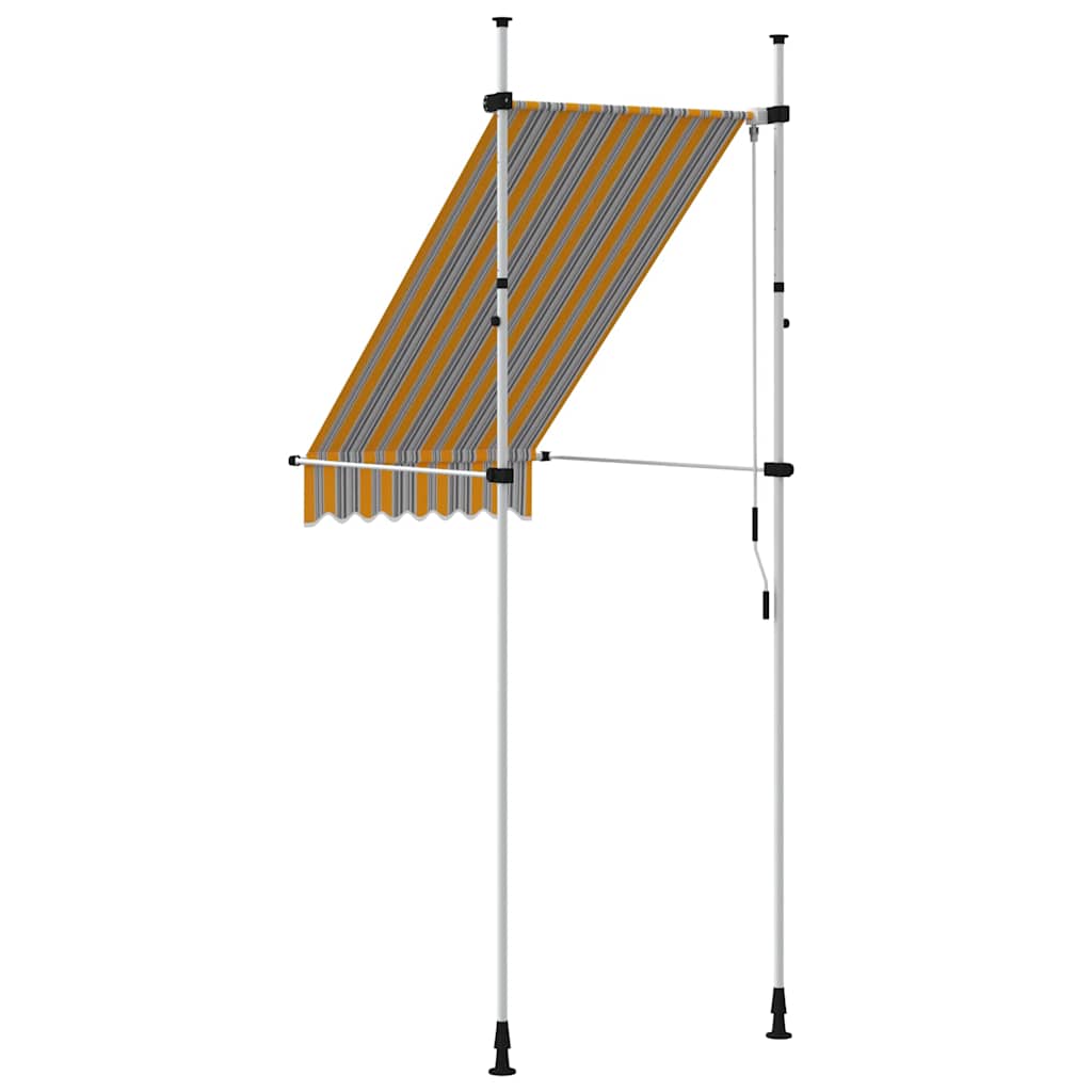 Einziehbare Markise Handbetrieben 150 cm Anthrazit