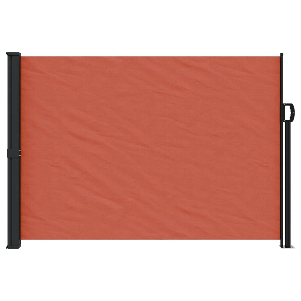 Seitenmarkise Ausziehbar Schwarz 100x300 cm