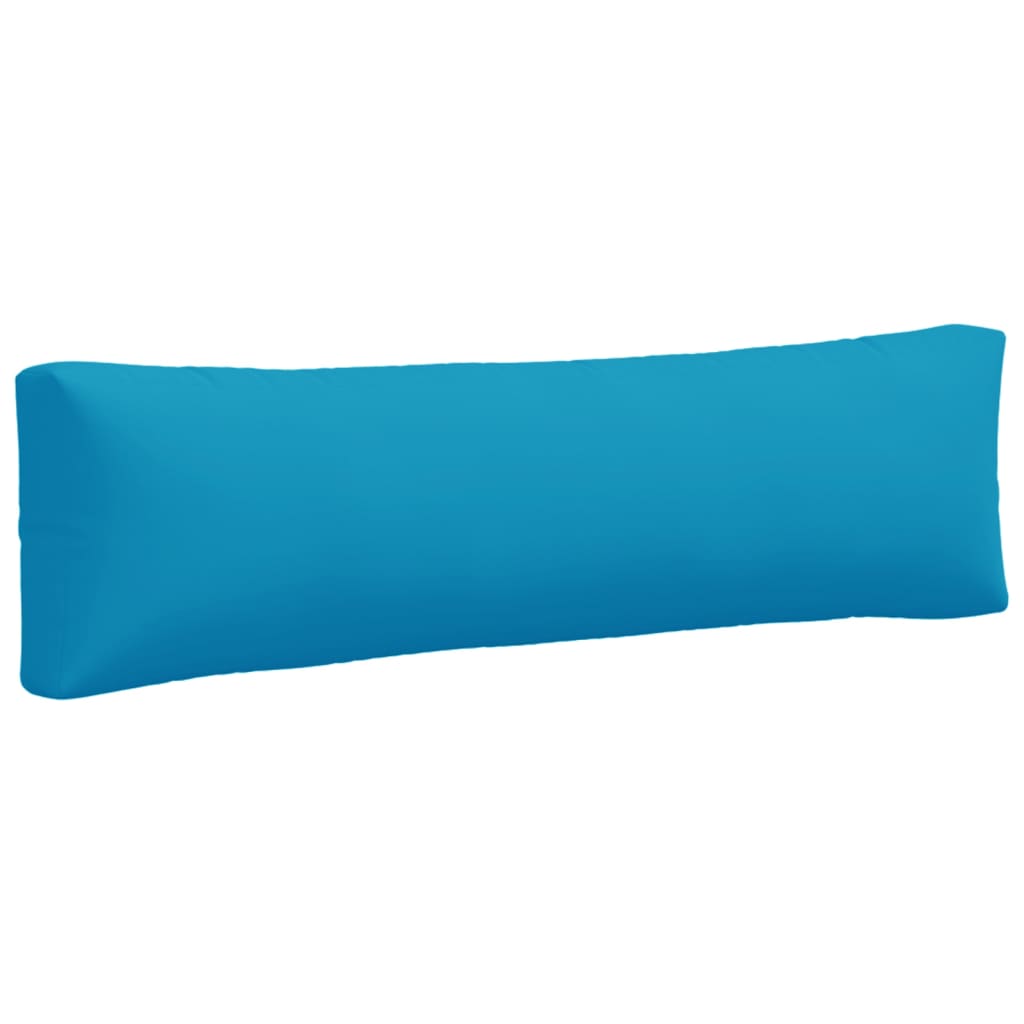 Palettenkissen Blau Weiß Gestreift 58x58x10 cm Oxford-Gewebe
