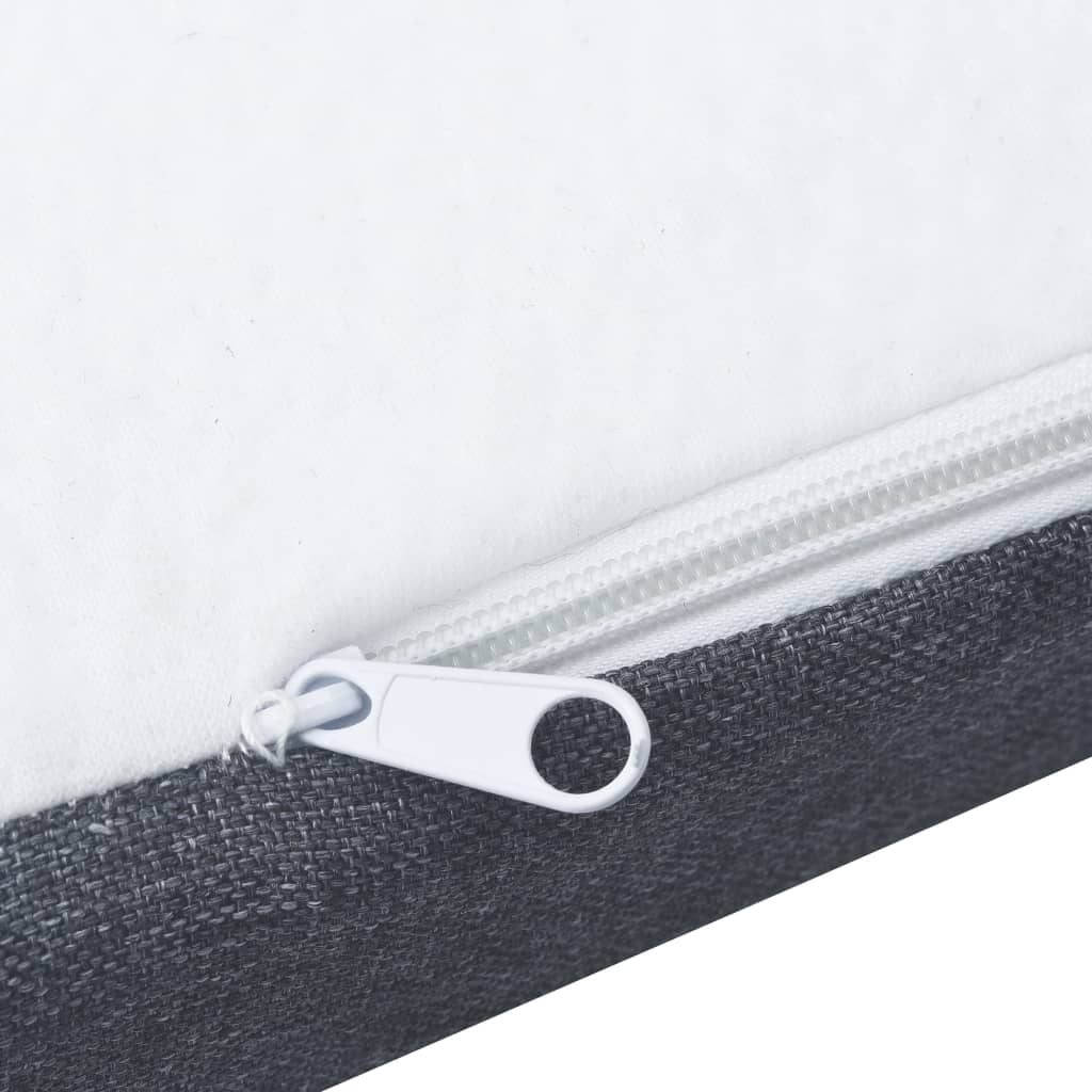 Boxspringbett-Matratzenauflage 200 x 120 x 5 cm Mittelweich
