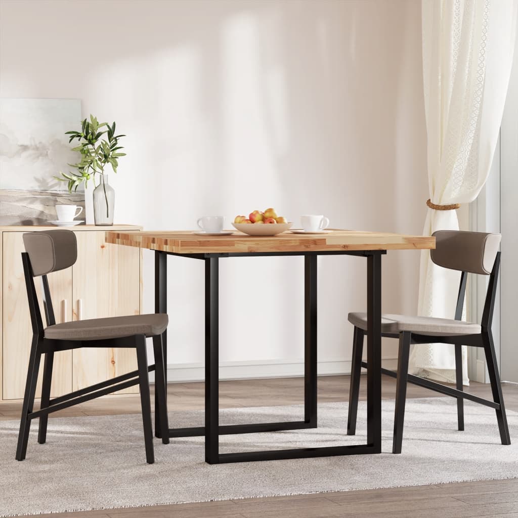 Tischplatte Rund Ø40x2 cm Massivholz Akazie