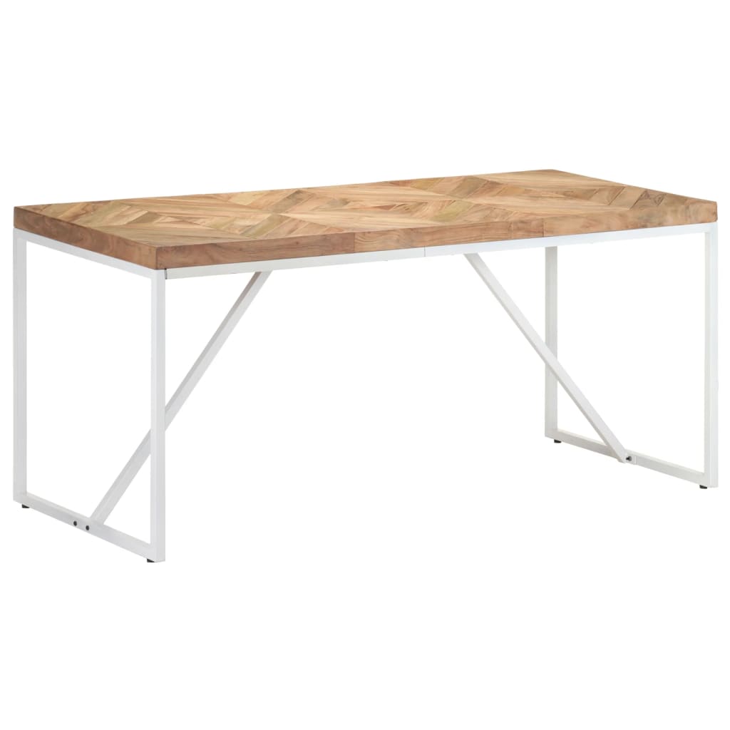Esstisch 140x70x76 cm Massivholz Akazie und Mango
