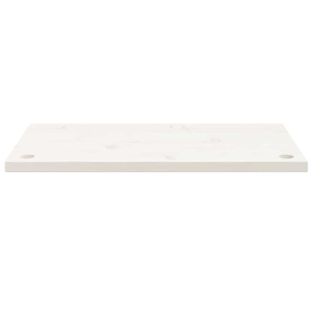 Schreibtischplatte 80x40x2,5 cm Massivholz Kiefer