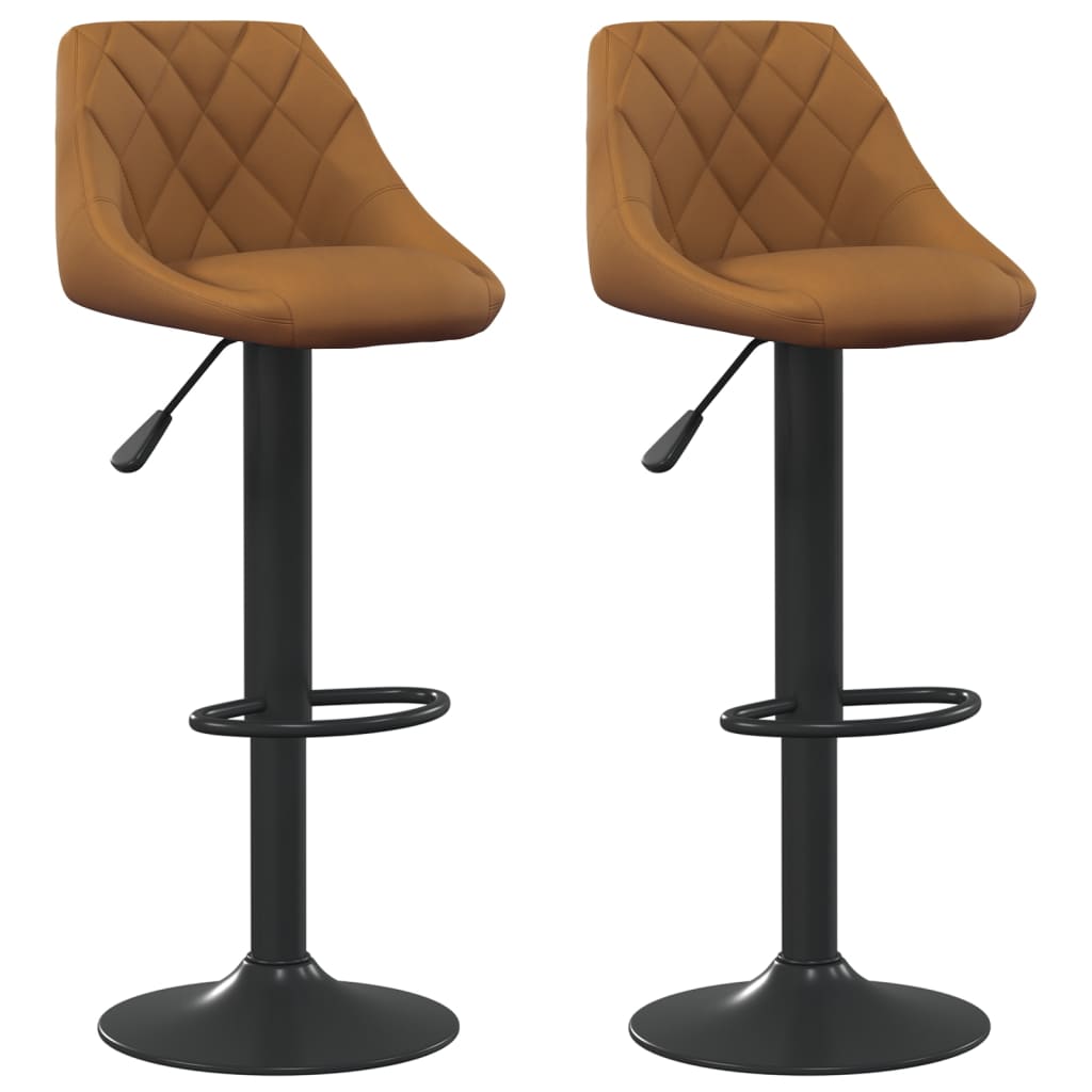 Barhocker Creme Samt
