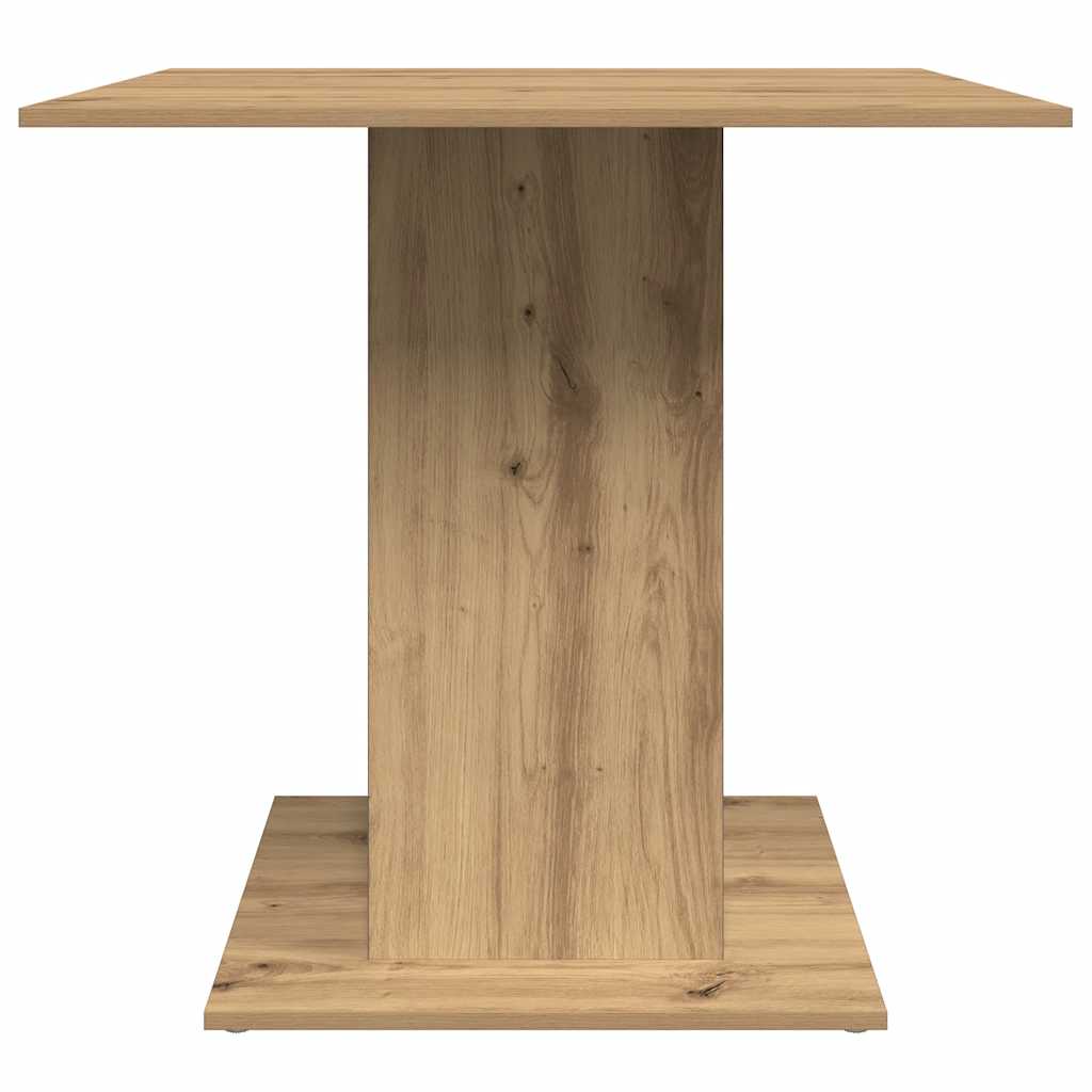 Esstisch Weiß 80x80x75 cm Holzwerkstoff