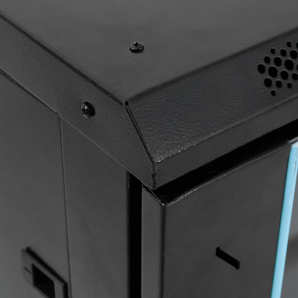 15HE Netzwerkschrank mit Schwenkfüßen 19" IP20 60x45x86 cm