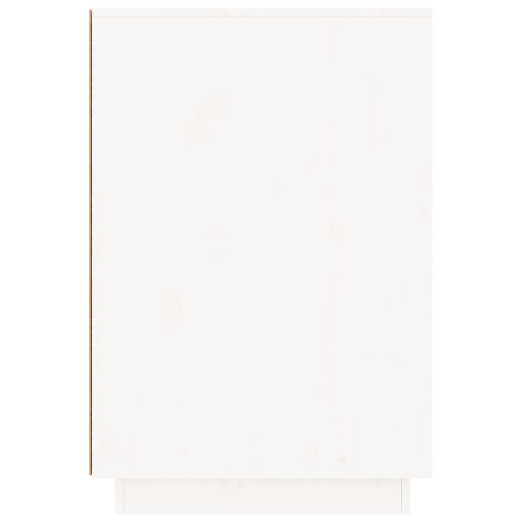 Schreibtisch 140x50x75 cm Massivholz Kiefer
