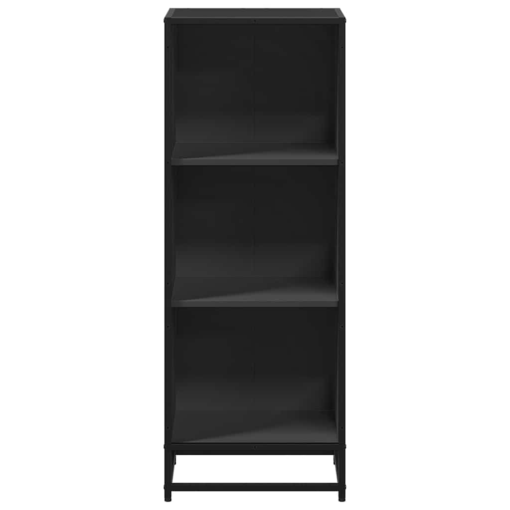 Bücherregal Schwarz 60x35x139 cm Holzwerkstoff