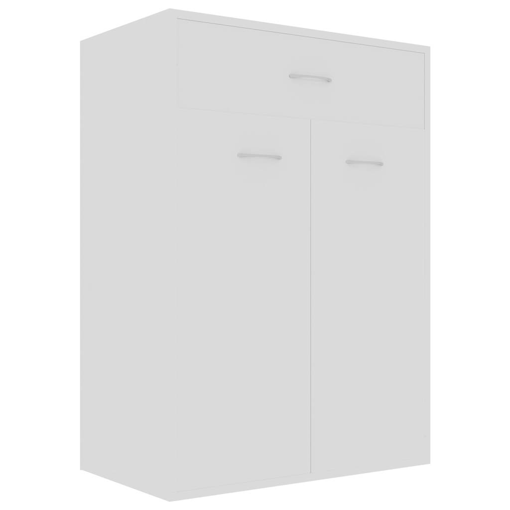 Schuhschrank Weiß 60×35×84 cm Holzwerkstoff