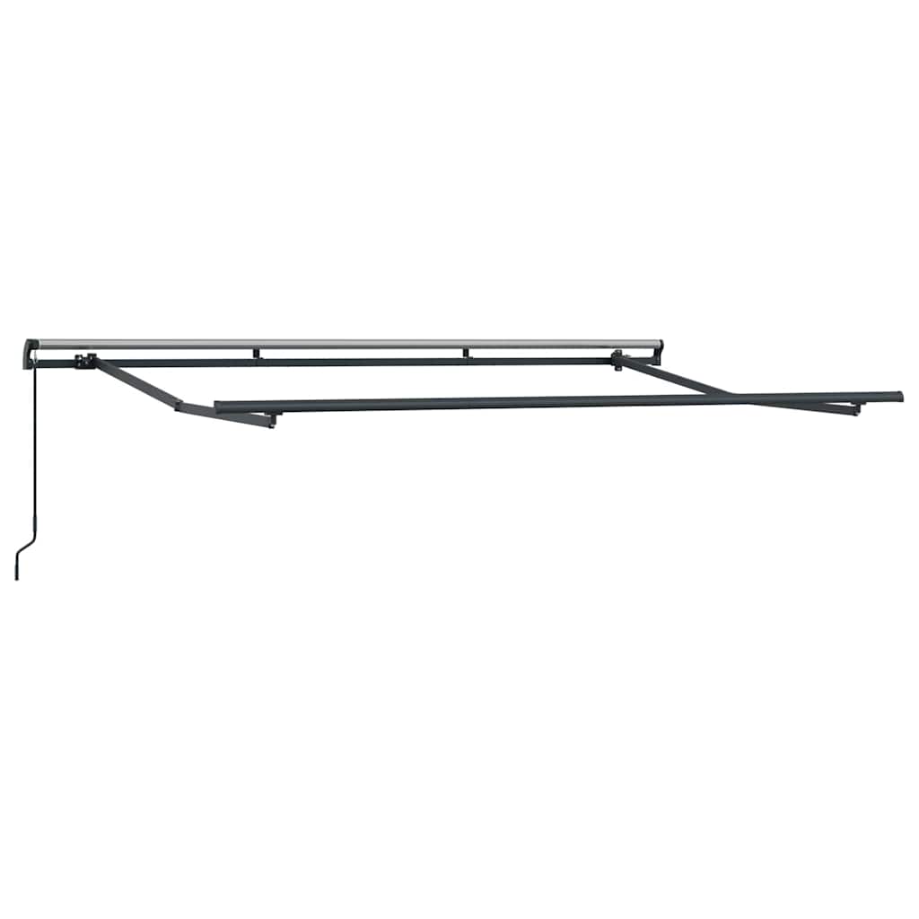 Markisenrahmen Weiß 2,5 x 2 m Metall