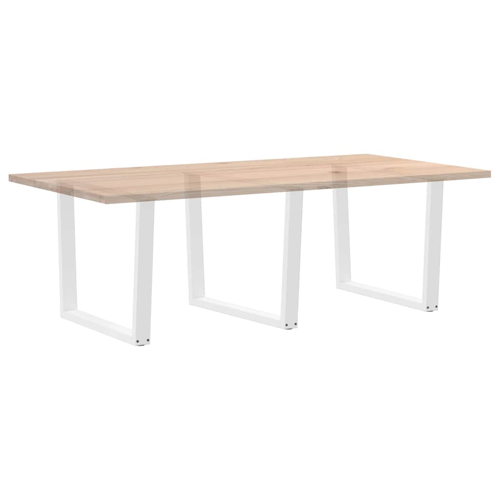 Couchtischbeine V-Form 2 Stück Schwarz 30x(30-31,3) cm Stahl