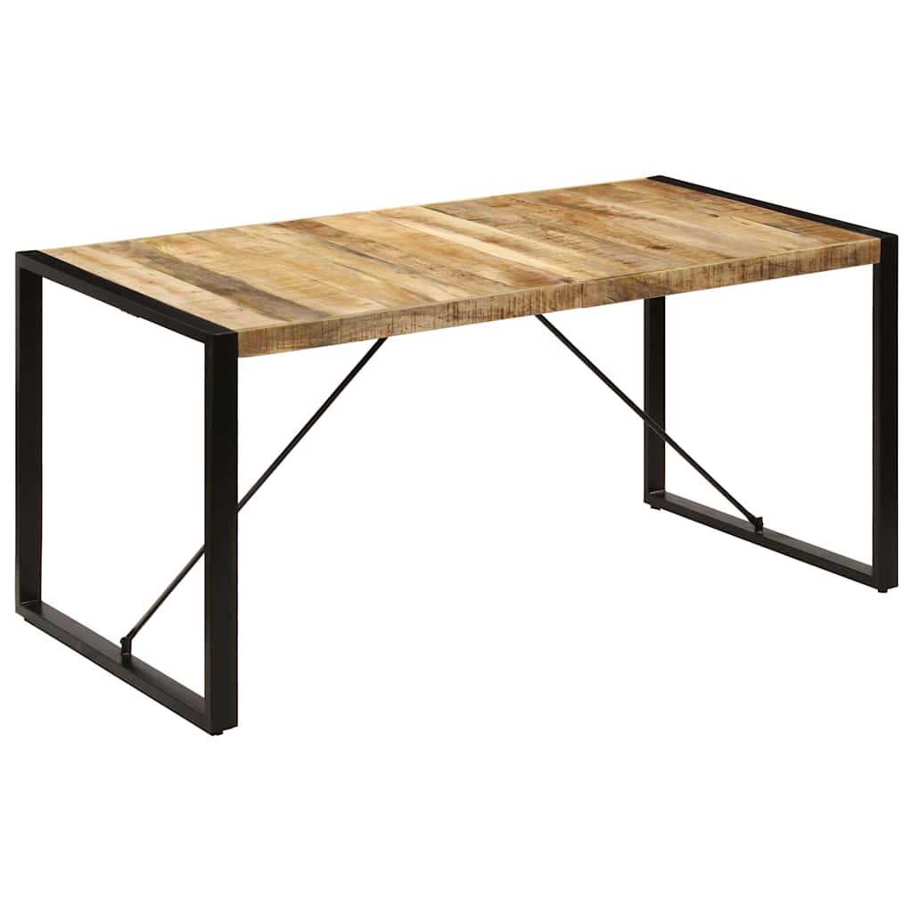 Esstisch 220x100x75 cm Massivholz Akazie