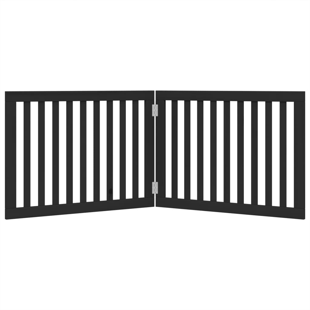 Hundegitter Faltbar 3 Paneele 150 cm Pappelholz