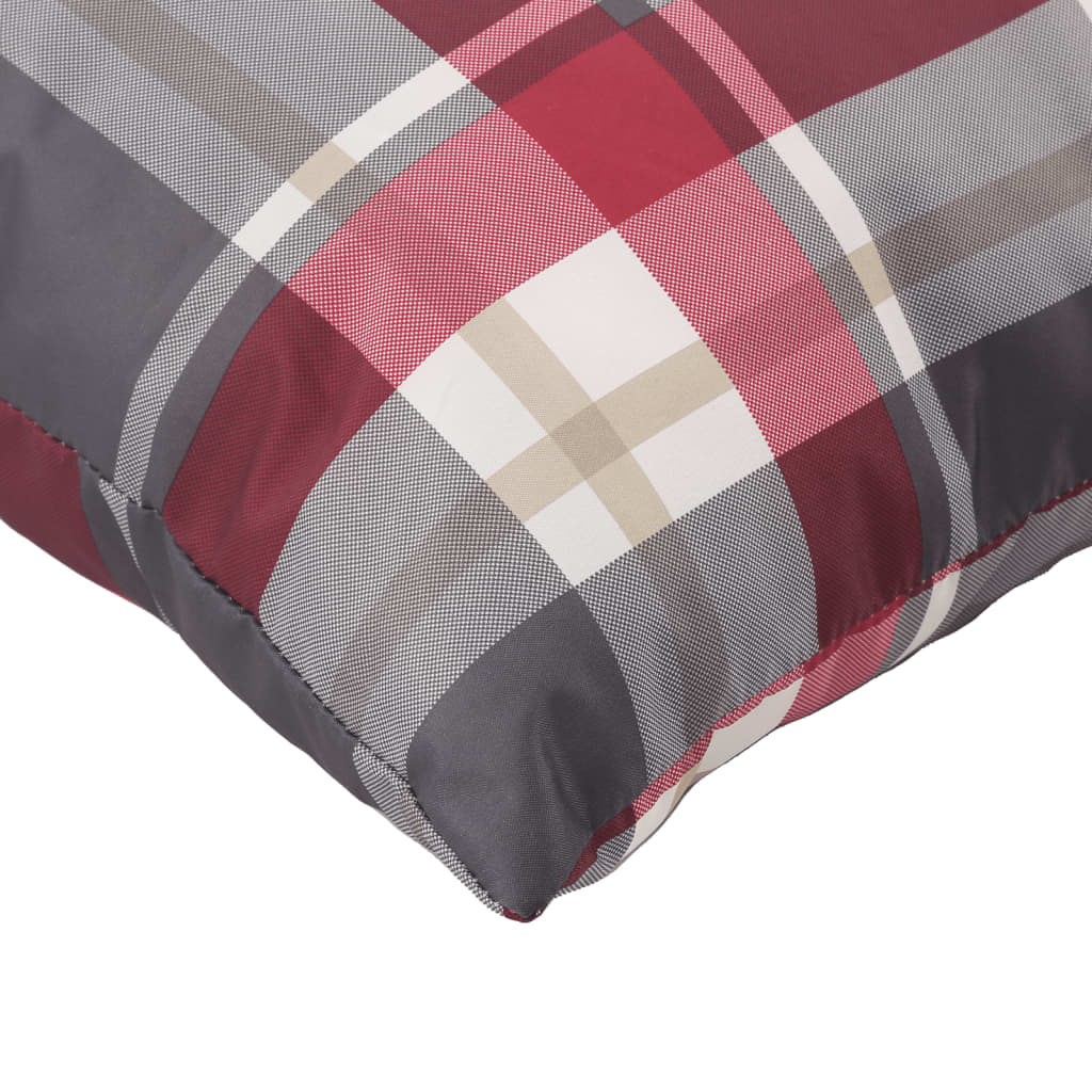 Palettenkissen 3-tlg. Taupe Stoff