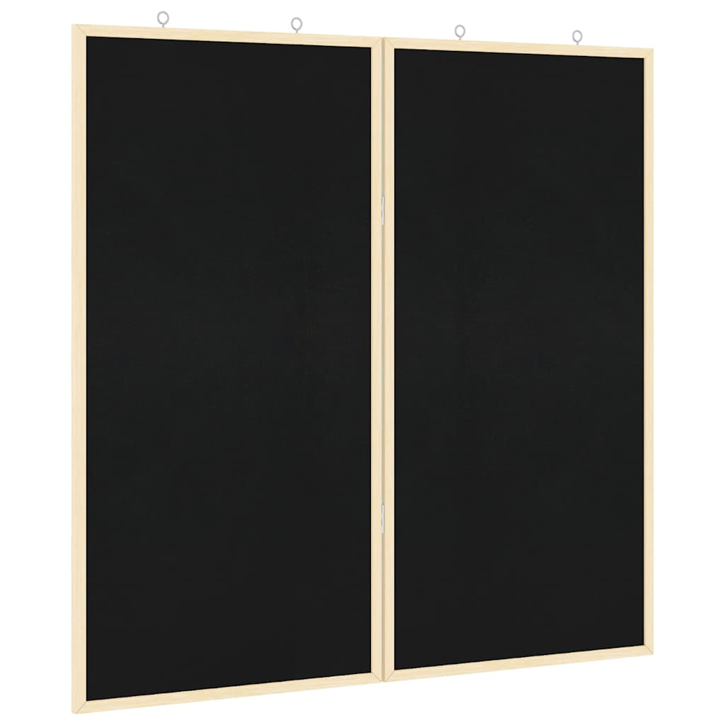 Info-Tafel Weiß 80 x 80 x 1,4 cm Massivholz Kiefer