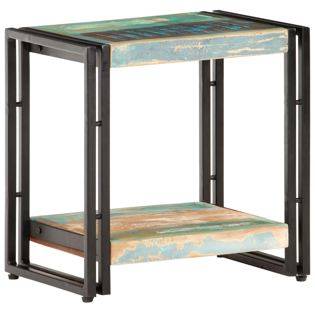 Beistelltisch 40x30x40 cm Raues Mangoholz