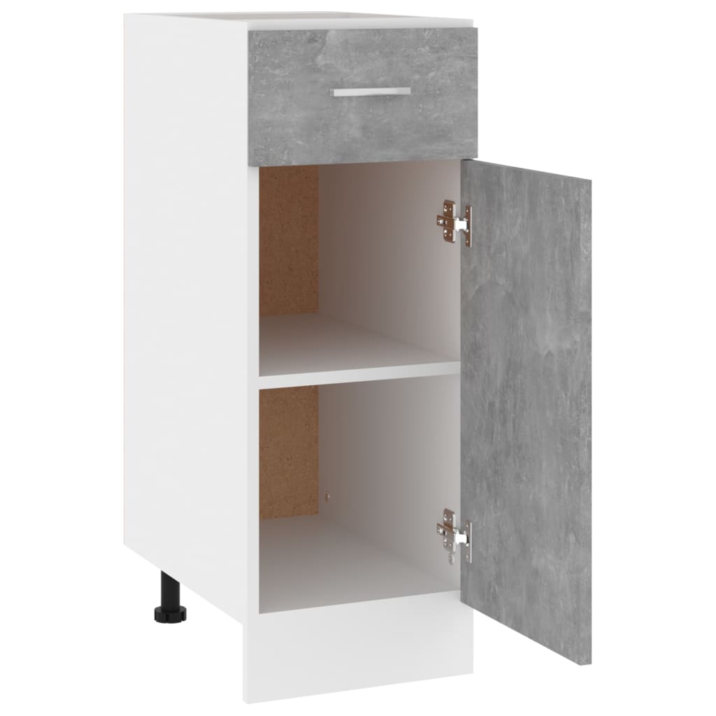 Unterschrank Lyon Weiß 60x46x81,5 cm Holzwerkstoff