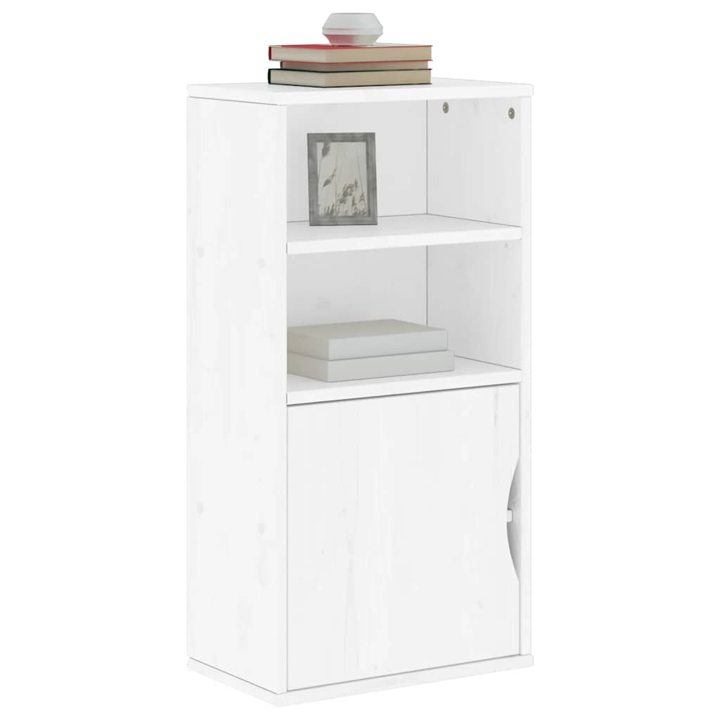 Beistellschrank ODDA 40x24x79 cm Massivholz Kiefer