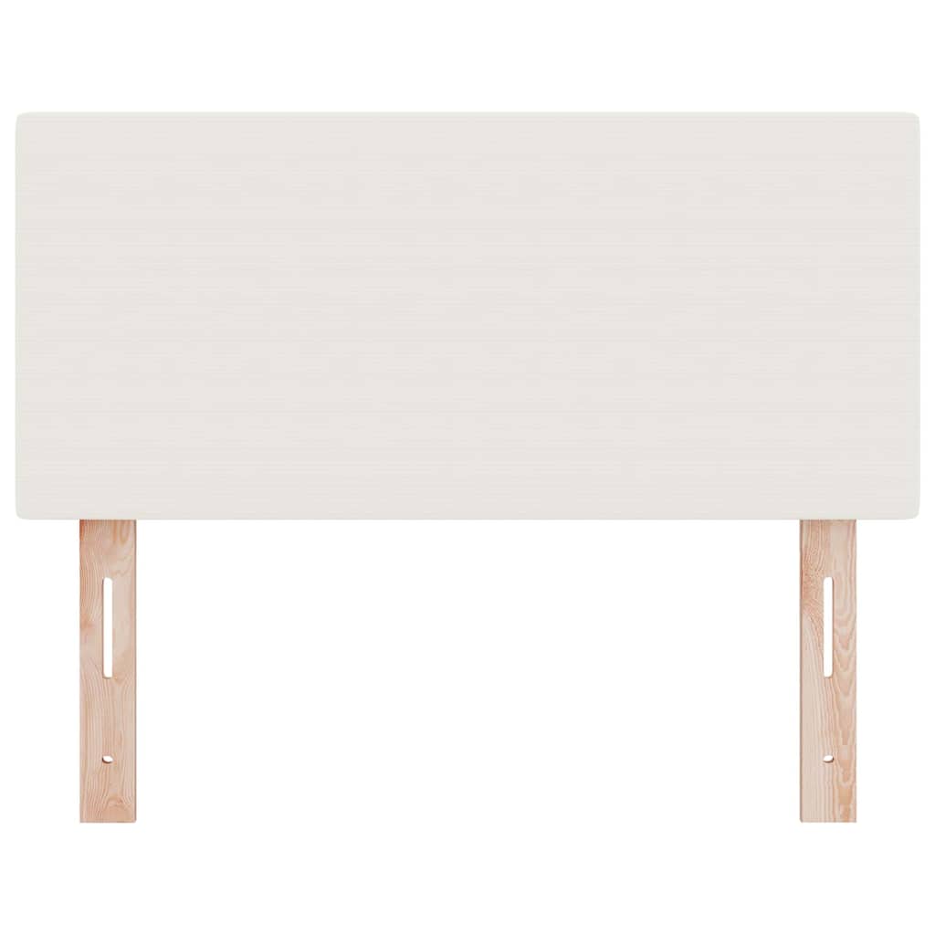 Kopfteil Hellgrau 80 cm Cordstoff