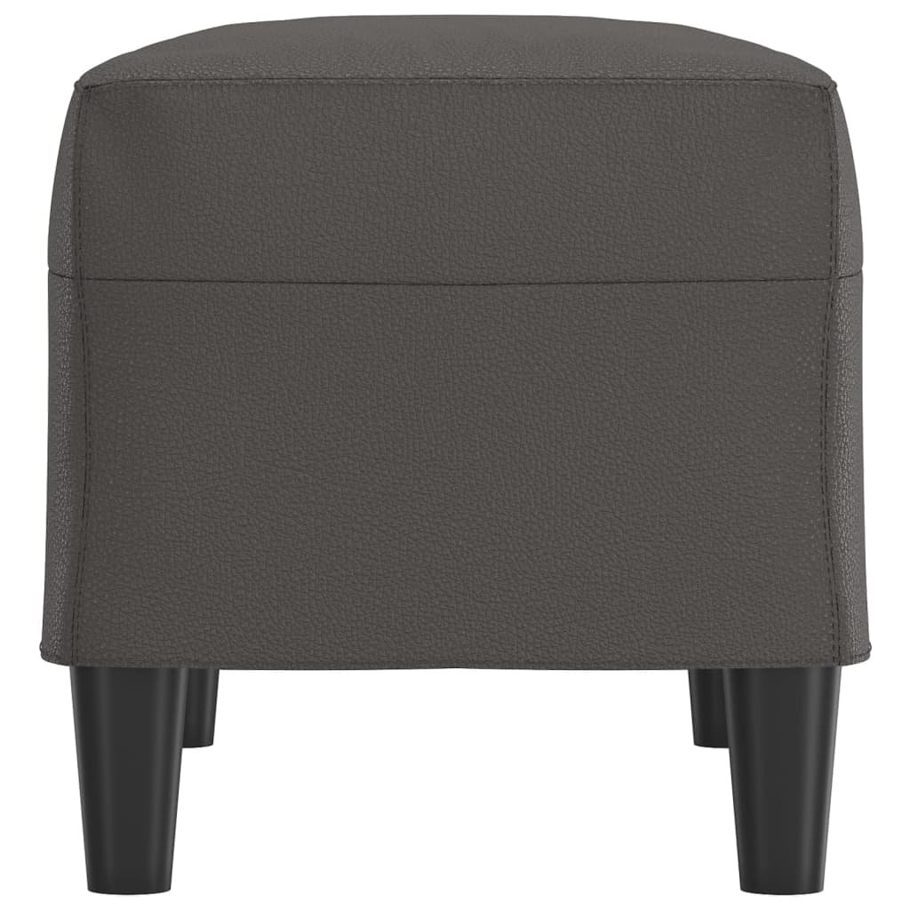 Sitzbank Schwarz 70x35x41 cm Kunstleder