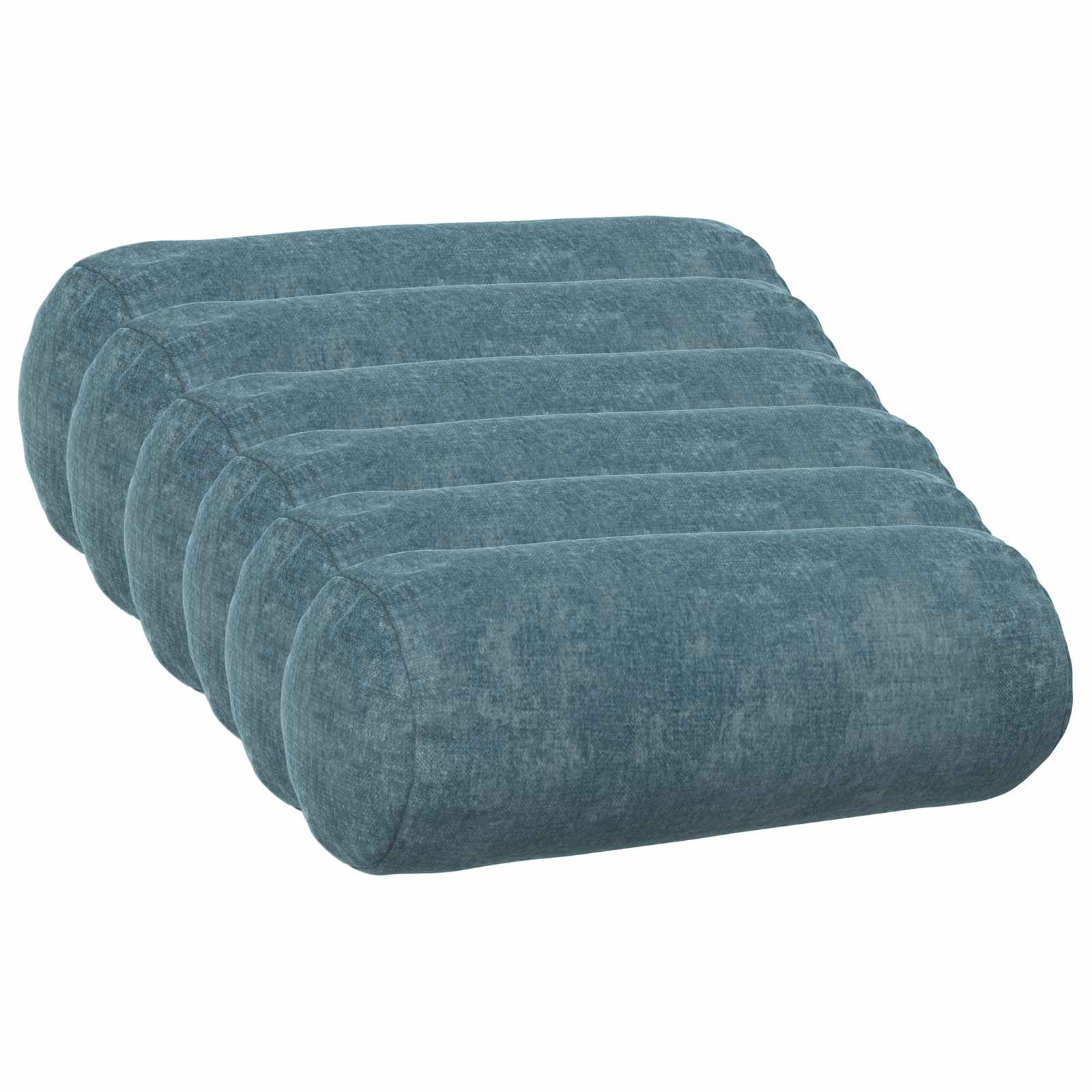 Kissenbezug 6 Stk. HEERLEN Dunkelgrau 30 x 30 cm Chenille-Stoff
