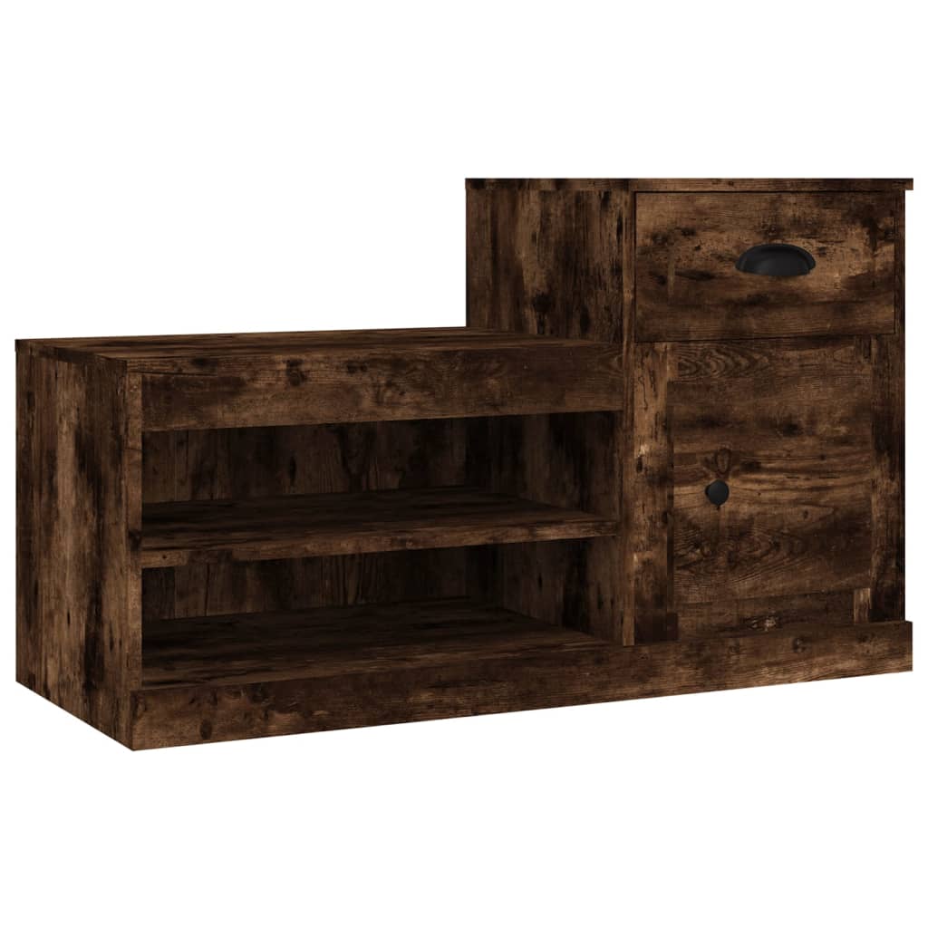 Schuhschrank Weiß 100x42x60 cm Holzwerkstoff