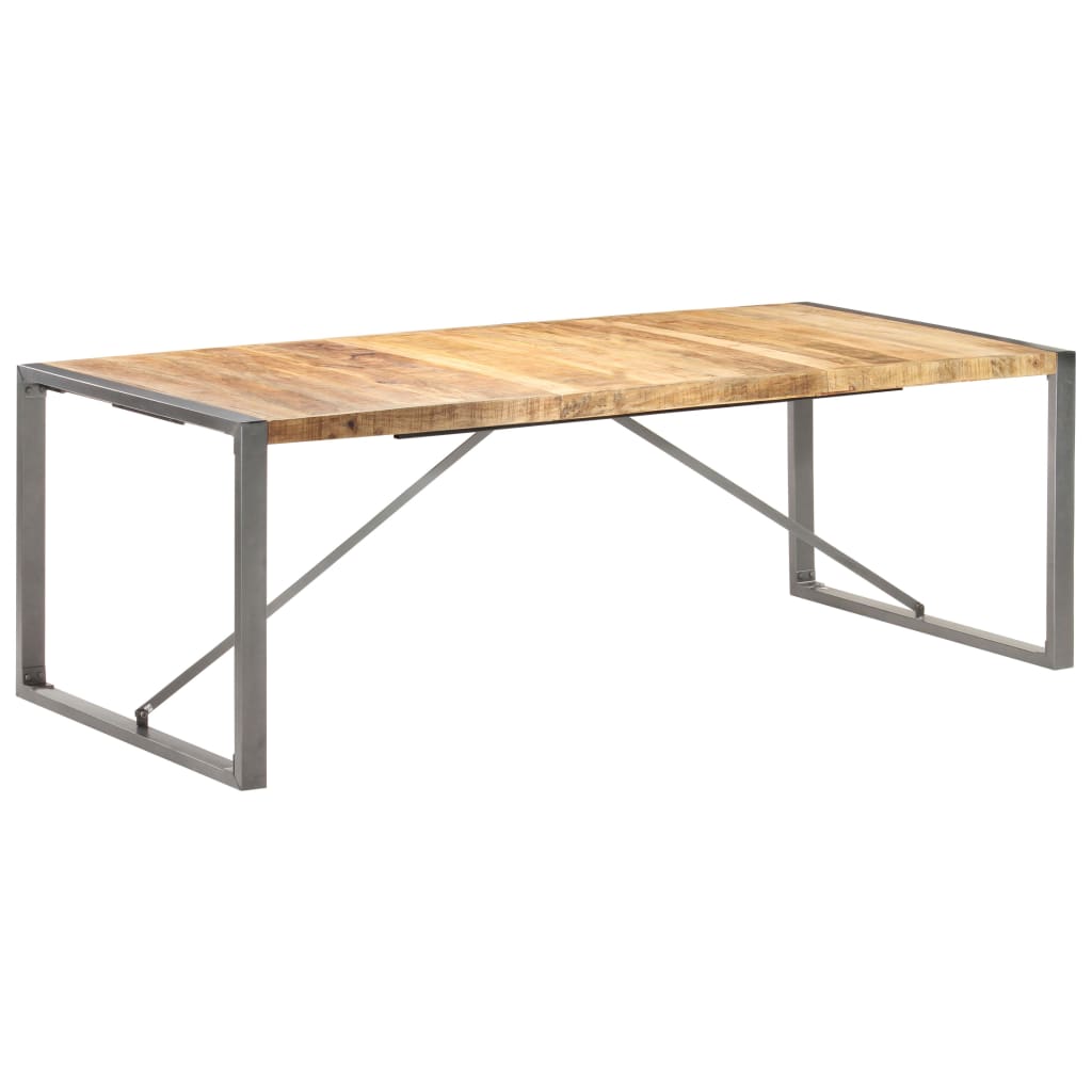 Esstisch 220x100x75 cm Massivholz Akazie