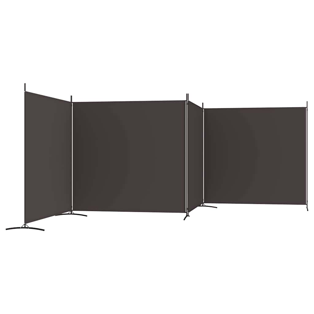 Einzel Panel Raumteiler Beige 175 x 180 cm Stoff