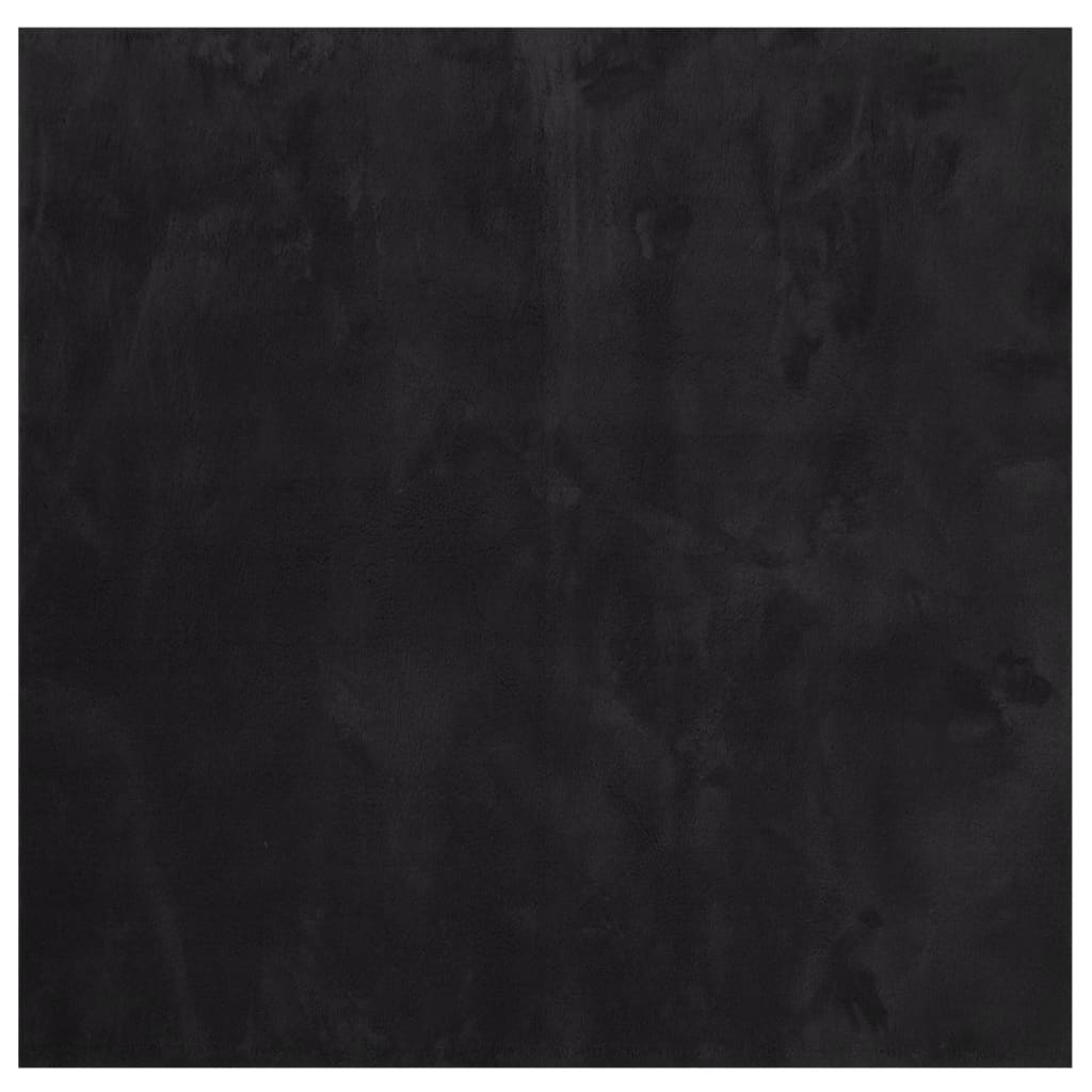 Teppich HUARTE Kurzflor Weich und Waschbar Anthrazit 60x110 cm
