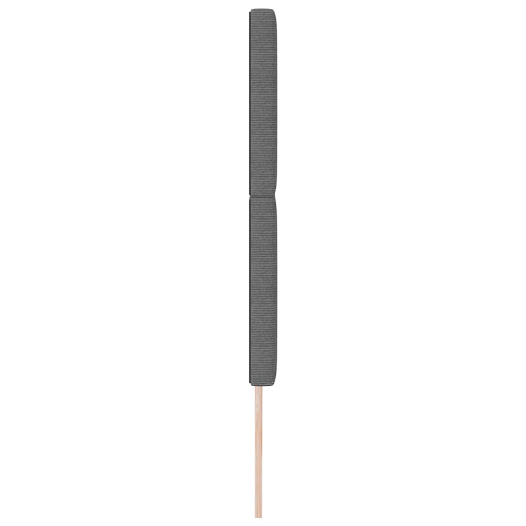 Kopfteil Hellgrau 80 cm Cordstoff