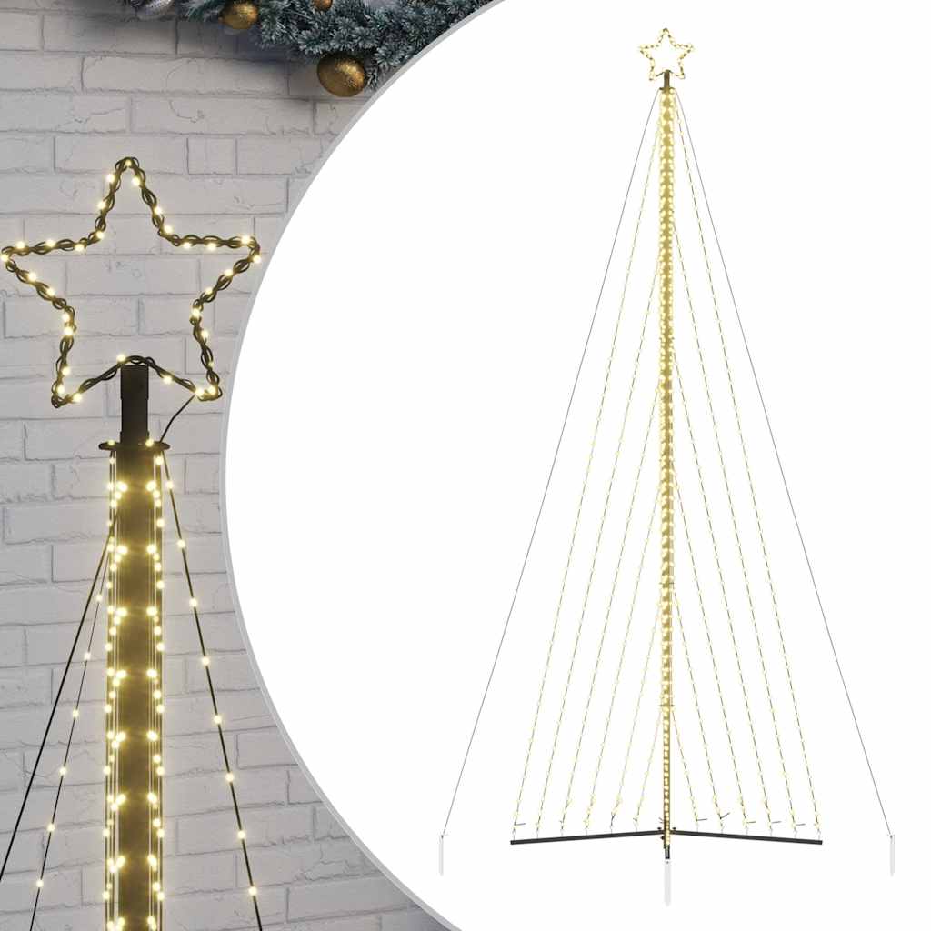 LED Weihnachtsbaum 339 LEDs Warmweiß 187 cm