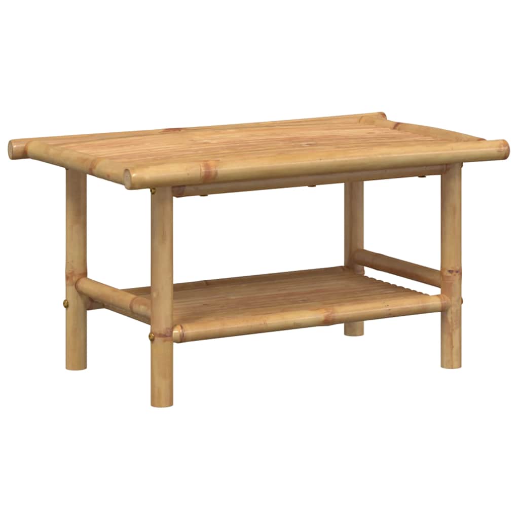 Couchtisch 45x45x45 cm Bambus
